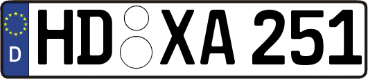 HD-XA251