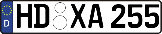 HD-XA255