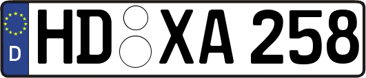 HD-XA258