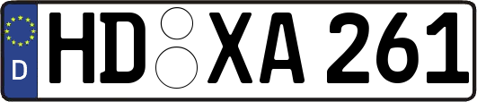 HD-XA261