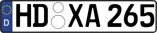 HD-XA265