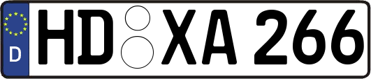 HD-XA266