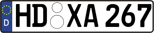 HD-XA267