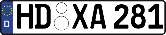 HD-XA281