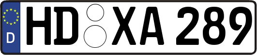 HD-XA289