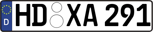 HD-XA291