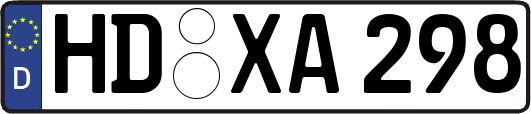HD-XA298