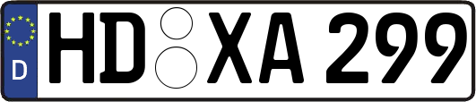 HD-XA299