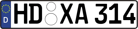 HD-XA314