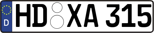 HD-XA315