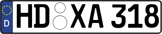 HD-XA318