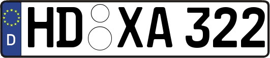 HD-XA322