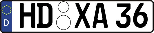 HD-XA36