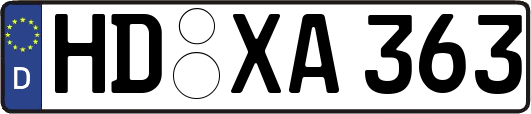 HD-XA363