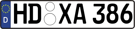 HD-XA386