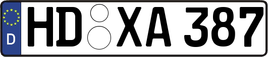 HD-XA387
