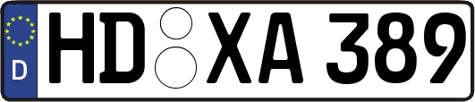 HD-XA389