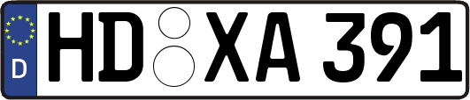 HD-XA391