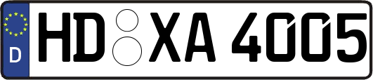 HD-XA4005