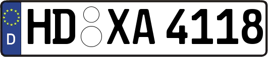 HD-XA4118