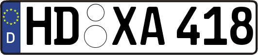 HD-XA418