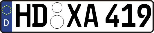 HD-XA419