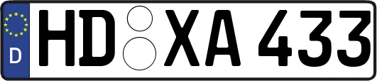 HD-XA433