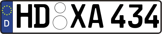HD-XA434