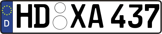 HD-XA437