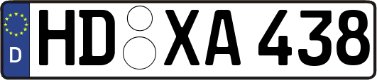 HD-XA438