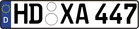 HD-XA447