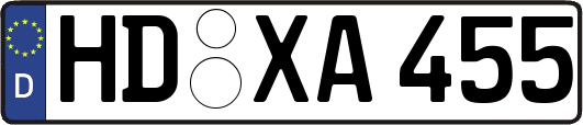 HD-XA455