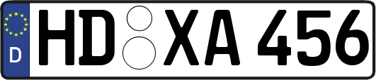 HD-XA456
