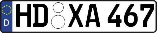 HD-XA467
