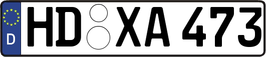 HD-XA473