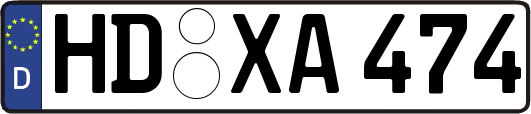 HD-XA474