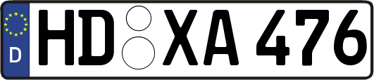 HD-XA476