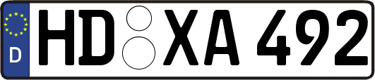 HD-XA492