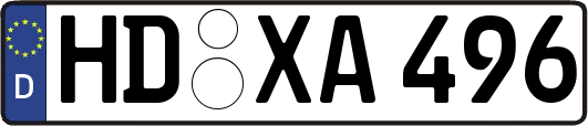 HD-XA496