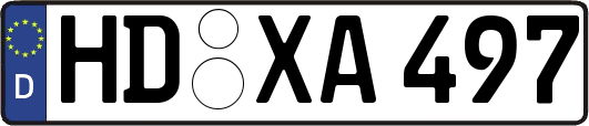 HD-XA497