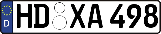 HD-XA498
