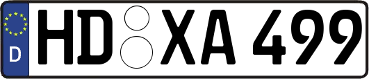 HD-XA499