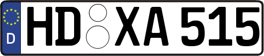 HD-XA515