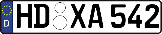 HD-XA542