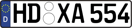 HD-XA554