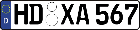 HD-XA567