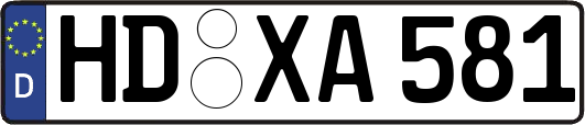 HD-XA581