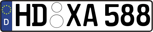 HD-XA588