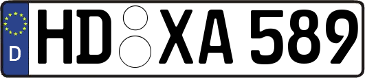 HD-XA589