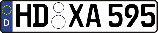 HD-XA595